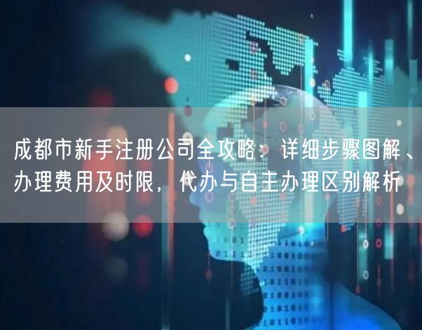 成都市新手注册公司全攻略：详细步骤图解、办理费用及时限，代办与自主办理区别解析