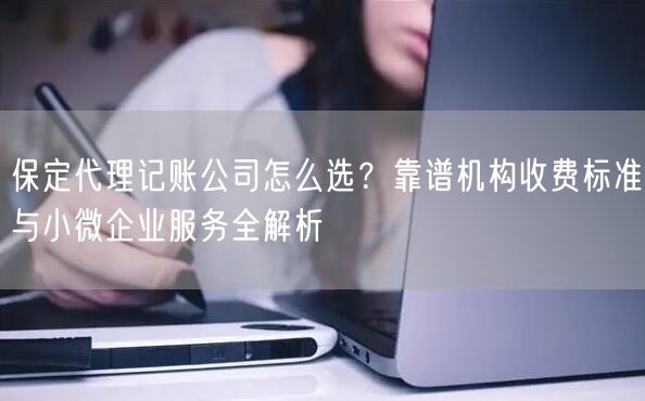 保定代理记账公司怎么选？靠谱机构收费标准与小微企业服务全解析